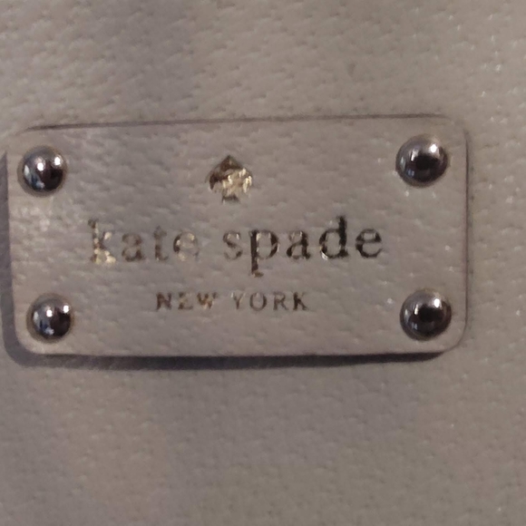 Kate Spade Off White Leather Wellesley Rachelle Satchel - Picture 5 of 10